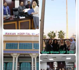 Meeting DPC dean and Iranian Hospital visit 