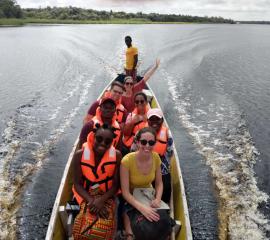 A boat ride to Nzulezu, the village built on water