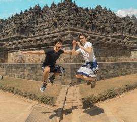 Borobudur is the biggest temple in the world, Summer SEP 2019