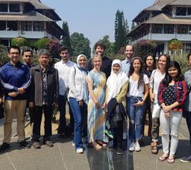 Summer SEP students in ITB